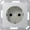 Jung Steckdoseneinsatz A500 Alu