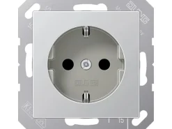 Jung Steckdoseneinsatz A500 Alu