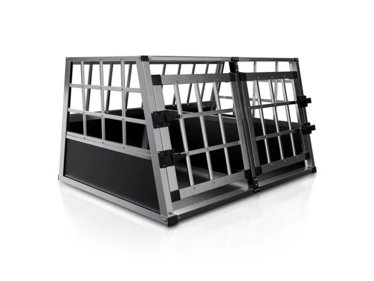 Juskys Alu Hundetransportbox L X