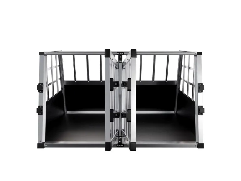 Juskys Alu Hundetransportbox L X