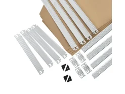 Juskys Eckregal Lagerregal Corner Easy 160 x 75 x 40 bis 75 cm