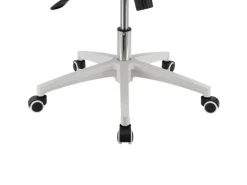 Juskys Ergonomischer Bürostuhl Baltimore Weiß Grau