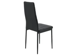 Juskys Esszimmerstuhl Loja 4er Set Schwarz