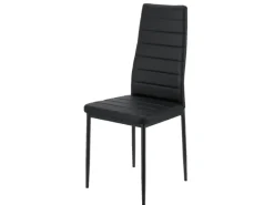 Juskys Esszimmerstuhl Loja 4er Set Schwarz