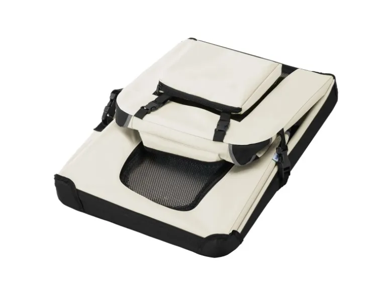 Juskys Faltbare Hundetransportbox Lassie M Beige