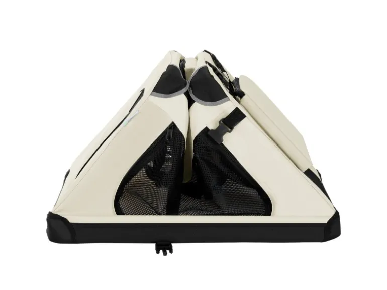 Juskys Faltbare Hundetransportbox Lassie XL Beige