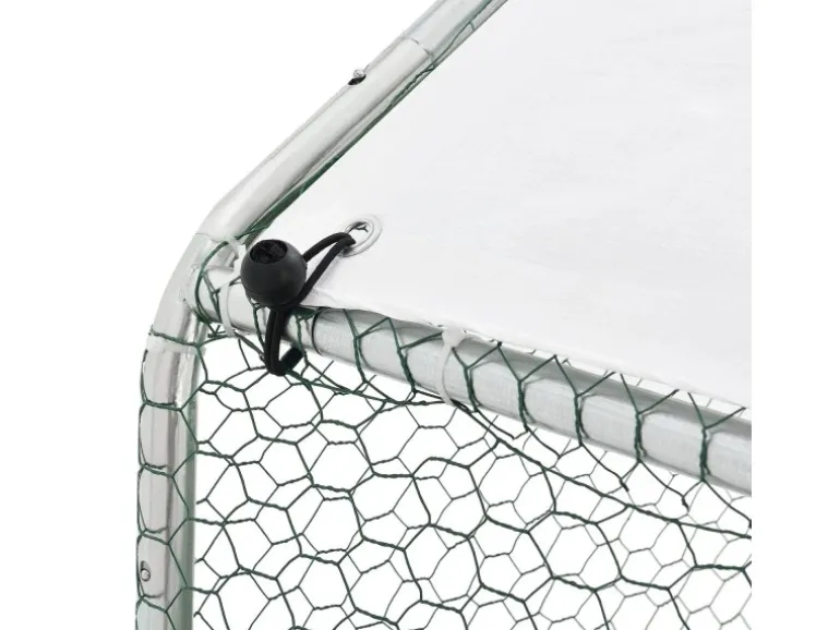 Juskys Freilaufgehege HLS25T 3x6x2m