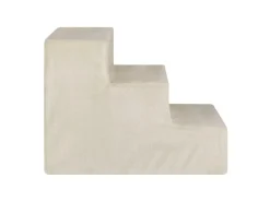 Juskys Haustiertreppe Timmy mit 3 Stufen Beige