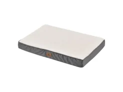 Juskys Hundebett Milow Orthopädisch Wendbar 92x69 cm Beige