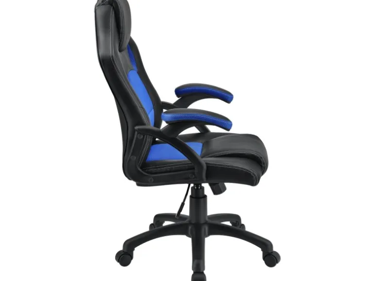 Juskys Racing Schreibtischstuhl Montreal Blau