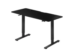 Juskys Schreibtisch Office Stand 120 x 60 cm Schwarz