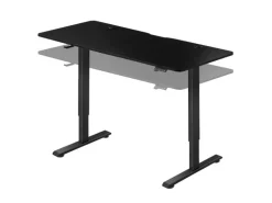 Juskys Schreibtisch Office Stand 120 x 60 cm Schwarz