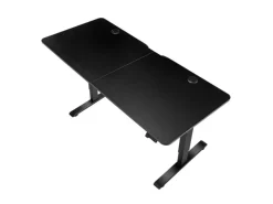 Juskys Schreibtisch Office Stand 120 x 60 cm Schwarz
