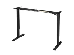 Juskys Schreibtisch Office Stand 120 x 60 cm Schwarz