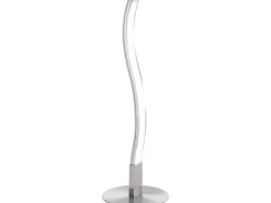 Just Light. LED Tischleuchte Wave Stahl H: 30 cm