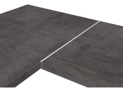 Kaindl Fugen- Eckleiste für Arbeitsplatten mit G-Profil Alu 600 x 38 mm