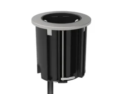 kalb Einbausteckdose 230VAC Tischsteckdose 54mm Rund Für Montage In Und An Möbeln mit EU-Stecker