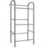 KARAT Flaschenkastenständer Rocket - Regal mit Wandbefestigung - Grau - Für 3 Kästen - 49,5 x 32,5 x 115,5 cm