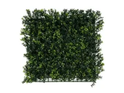 KARAT Pflanzenwand Boxwood Kunstpflanze zur Dekoration 50 x 50 cm