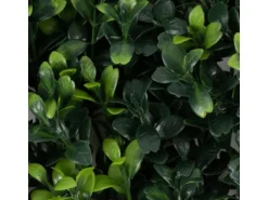 KARAT Pflanzenwand Boxwood Kunstpflanze zur Dekoration 50 x 50 cm