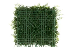 KARAT Pflanzenwand Fern Kunstpflanze zur Dekoration 50 x 50 cm