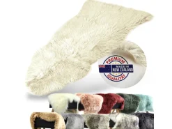 KARAT Schaffell Audrey Natürliches Premium Lammfell Individuell Einsetzbar Ivory