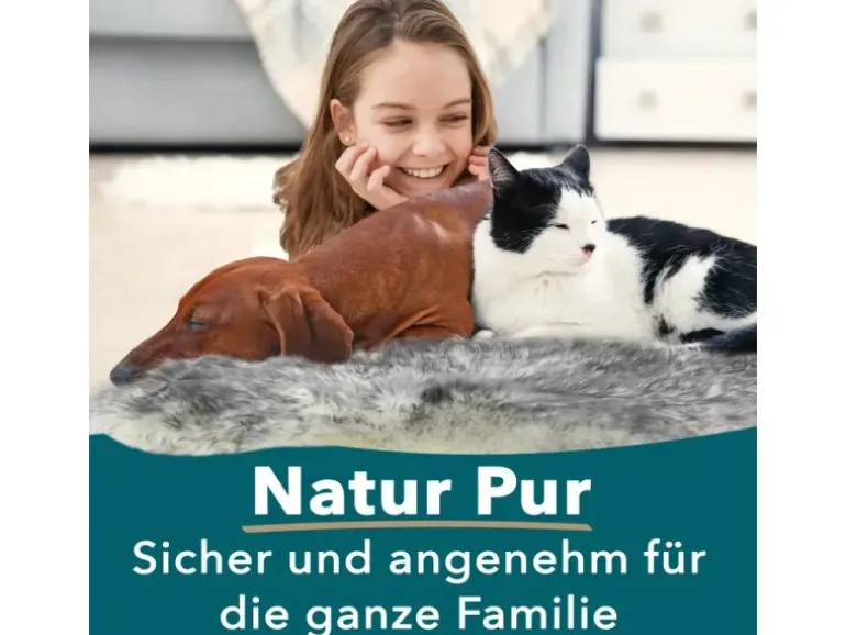 KARAT Schaffell Audrey Natürliches Premium Lammfell Individuell Einsetzbar Black Tip