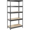 KARAT Schwerlastregal Grizzly Anthrazit-Grau Traglast 875 kg 180 x 90 x 45 cm