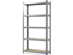 KARAT Schwerlastregal Grizzly - Anthrazit-Grau - Traglast 1250 kg - 220 x 120 x 60 cm