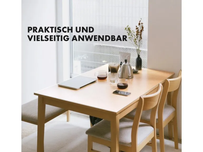KARAT Tischfolie Empire mit Abgeschrägter Kante Transparent 40 x 45 cm