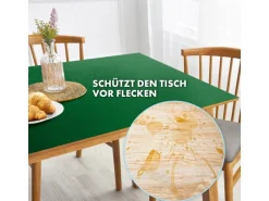 KARAT Tischfolie Empire mit Abgeschrägter Kante Grün 80 x 45 cm