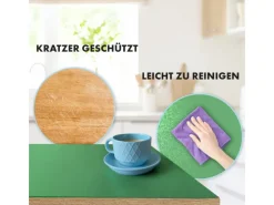 KARAT Tischfolie Empire mit Abgeschrägter Kante Grün 80 x 45 cm