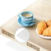 KARAT Tischfolie Empire mit Abgeschrägter Kante Transparent 80 x 160 cm