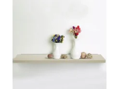 KARAT Wandboard Stockholm Elegantes Wandregal Universal Beige Matt 100 cm Breite