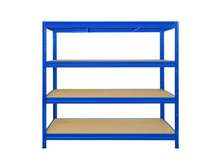 KARAT Weitspannregal Schwerlastregal Blau Traglast 1200 kg 160 x 150 x 80 cm