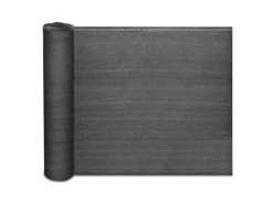 Karat Zaunblende Marius Schattiergewebe 150 g/m² mit Befestigungszubehör 1,2 x 15 m Anthrazit