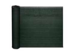 Karat Zaunblende Marius Schattiergewebe 150 g/m² mit Befestigungszubehör 1,2 x 30 m Grün