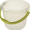 Keeeper Eimer Mika mit integrierter Mess-Skala 5 l Transparent