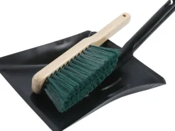 Kehrgarnitur Metall-Holz 2-teilig
