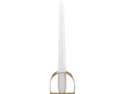 Kerzenhalter Gold 6,5 cm x 2,5 cm x 6,5 cm