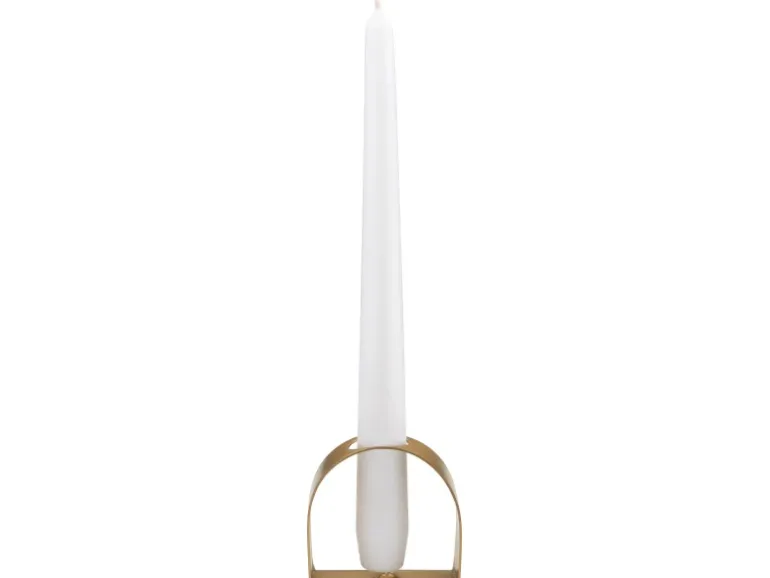 Kerzenhalter Gold 6,5 cm x 2,5 cm x 6,5 cm