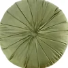 Kissen Ø 40 cm Rund Grün