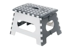 Klapphocker One Step Belastbarkeit 150 kg Grau-Weiß