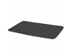 Knuffelwuff Hundematte Cheyenne Kunstleder XL 105 x 73cm Schwarz