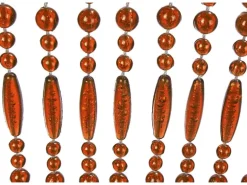 Kobolo Türvorhang Insektenschutz Perlenvorhang AMBER 72 Stränge 90x200 cm