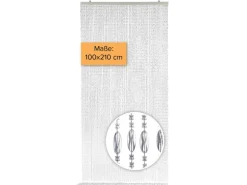 Kobolo Türvorhang Perlen Perlenvorhang DIAMOND 80 Strängen 100x210cm