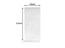 Kobolo Türvorhang Perlen Perlenvorhang DIAMOND 80 Strängen 100x210cm