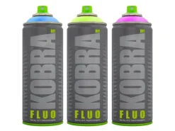 Kobra DIY Fluo Buntlack Spray 400ml Flour Neongrün Matt