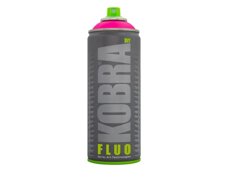 Kobra DIY Fluo Buntlack Spray 400ml Flour Neonpink Matt