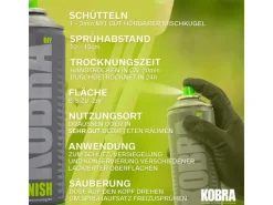 Kobra DIY Klarlack Spray 400ml Universal Acryl Klarlack Transparent Matt